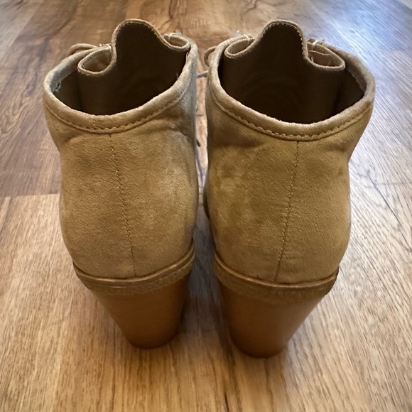 American Eagle Faux Suede Lace Booties - Picture 4 of 6